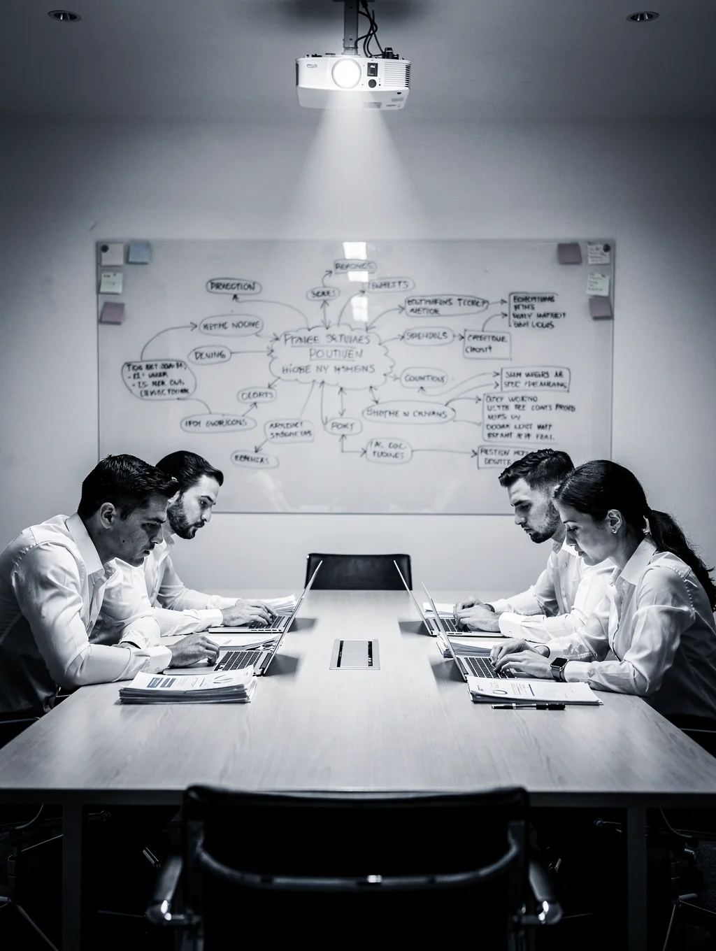 Strategic business consulting session